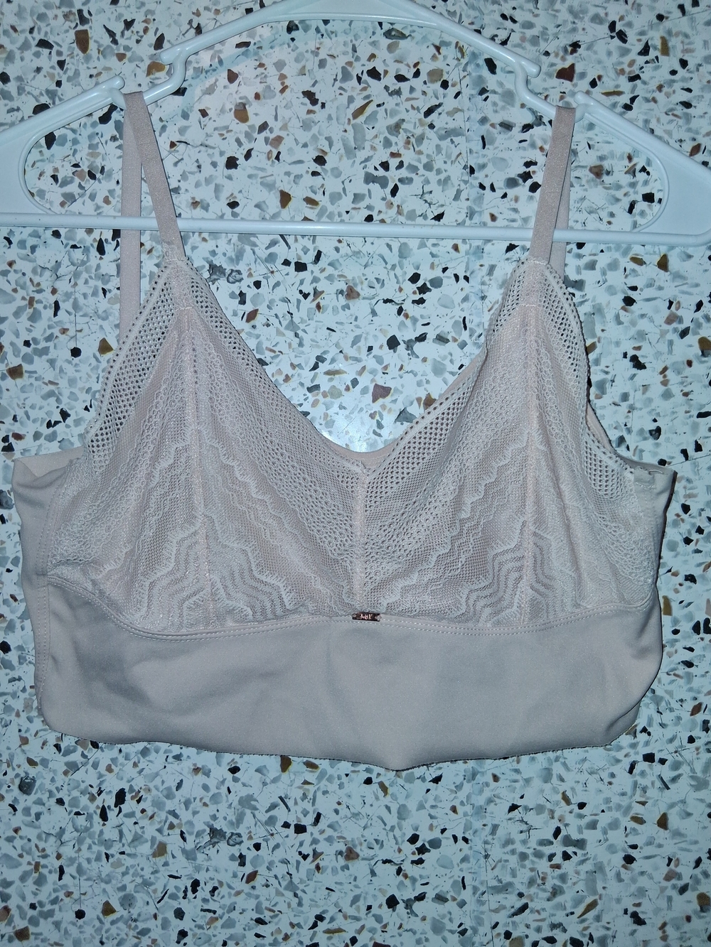 Women's Jadyk Bralette Size L/XL Nude Lightly Lined
